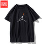 COSMIC STRING 100% cotton short sleeve cool basketball men t shirt casual summer loose men tshirt male t-shirt tops tee shrits