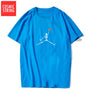 COSMIC STRING 100% cotton short sleeve cool basketball men t shirt casual summer loose men tshirt male t-shirt tops tee shrits