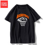 COSMIC STRING 100% cotton short sleeve cool basketball men t shirt casual summer loose men tshirt male t-shirt tops tee shrits